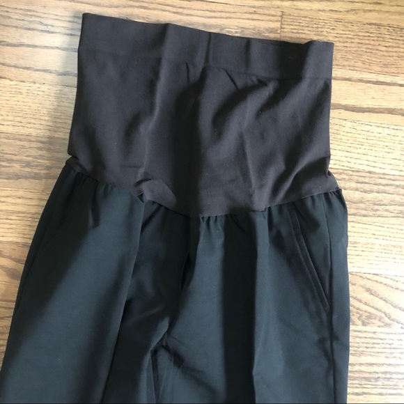 Ingrid and Isabel Black Maternity Dress Pants - Picture 2 of 4